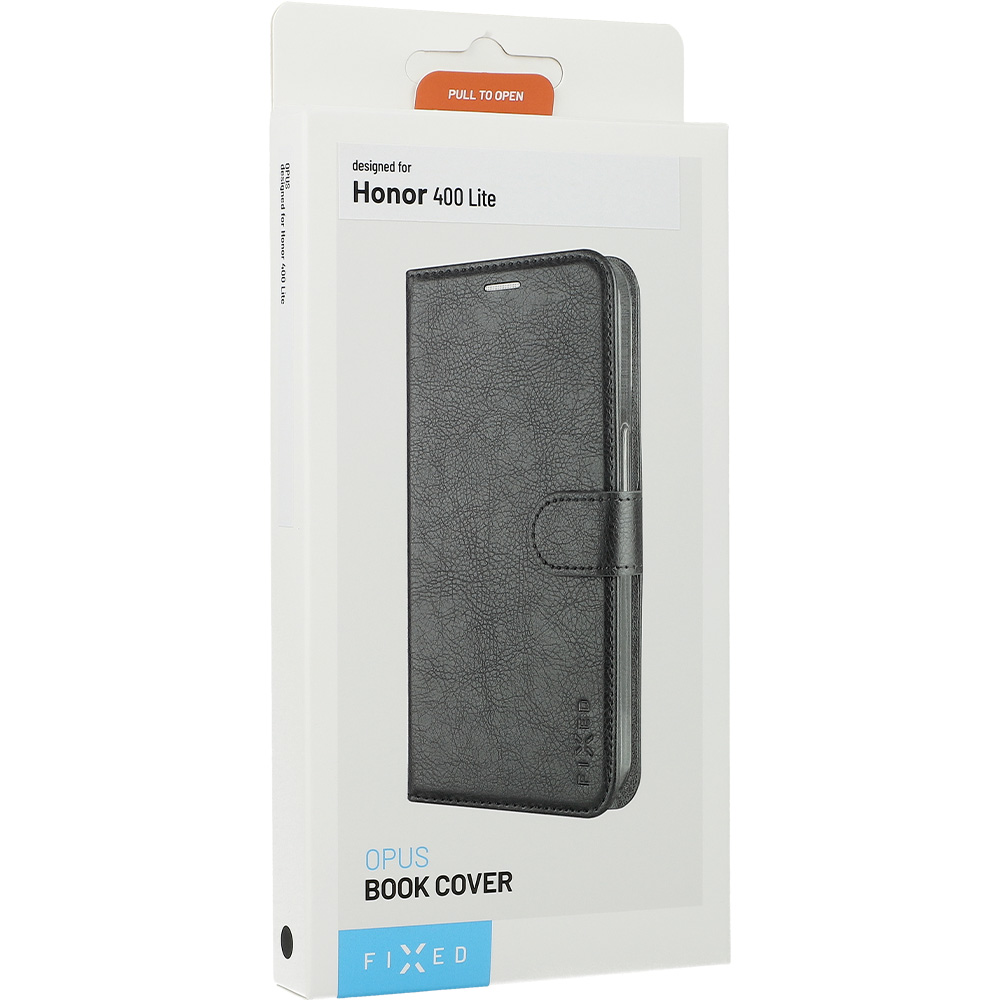 Etui Fixed Book Case Opus do Honor 400 Lite, czarne